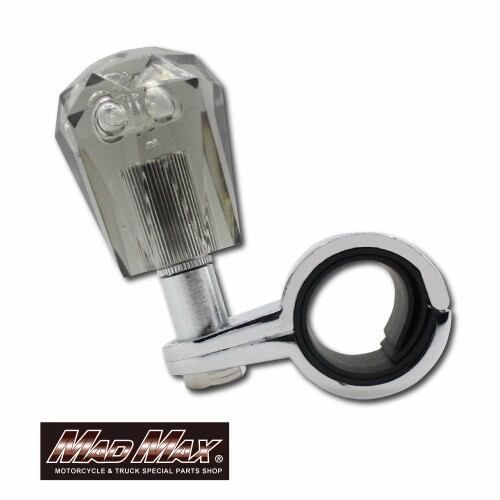 ハンドルスピンナー ダイヤカット 泡 スモーク 27~33mmのハンドルに対応