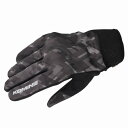(コミネ) バイク用 グローブ プロテクトライディングメッシュグローブ Plaid Black XL GK-233 1231 春夏秋向け メッシュ素材
