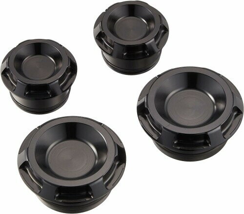 キタコ (KITACO) フレームキャップセット(ブラック) CB250R(MC52) 588-1850050