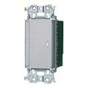 パナソニック (Panasonic) スイッチ アドバンスシリーズ あけたらタイマ 2線式 親器 3路配線対応形 LED専用 遅れ消灯 留守番タイマ機能付 シルバー 幅48.1×奥行43.5×高さ110mm WTA5332CS