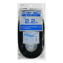 ダイオ 網戸用 虫よけゴム 2.2m ブラック 網戸とサッシのすき間を埋める2.2m