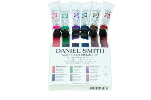 ダニエルスミス(Daniel Smith) 透明水彩絵具 エキストラファイン プリマテックイントロダクトリー 6色セット 5ml(2号) 285610006