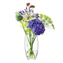 LSA(エルエスエー) フラワーベース(花器) クリア 高さ20cm FLOWER(フラワー) G488-20-992