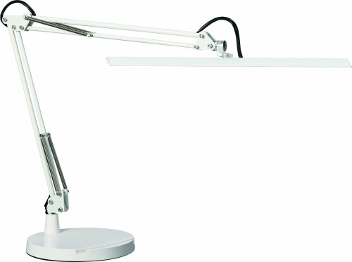 山田照明 Zライト 卓上 ベース付 明るさ2430Lx 高演色LED 肌色きれい Ra90 ホワイト Z-10DW