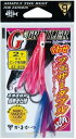 がまかつ G-トレーラー くわせ2寸フェザーダブル Gamakatsu #3 夜光ピンク 42-858