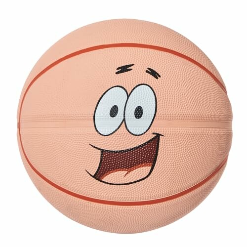 SPALDING(スポルディング) パトリックスター スマイル ラバー ピンク 5号球 85-129J SPALDING(スポルディング) パトリックスター スマイル ラバー ピンク 5号球 85-129J