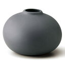 TAMAKI フラワーベース AYA(アヤ) ブラック 9.5cm×7cm T-956458