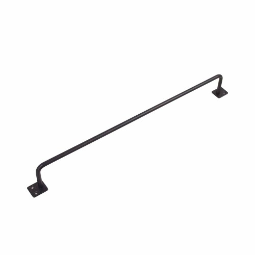 清水(Shimizu) NEW HIKARI SH-IB5040K アイアンバー ブラック艶消し黒塗装 H50×L400 SH-IB5040K