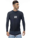 (ビラボン) ラッシュガード HI NECK LS RASHGUARD メンズ ブラック XL