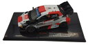 ixo 1/43 トヨタ GRヤリス 2023年モンテカルロラリー 6位 #18 T. 勝田/A. ジョンストン 完成品
