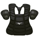 MIZUNO(ミズノ) 野球 ( 軟式・ゴムソフトボール)用 審判用 インサイド 1DJPU240 ブラック
