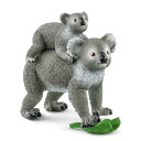 シュライヒ(Schleich) ワイルドライフ コアラの親子 42566(3)