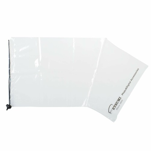 エツミ カメラ レインカバー M 簡易型 撮影用 レインコート 透明 2枚入り VE-6915