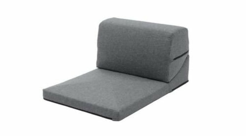 セルタン(Cellutane) 座椅子 高反発 カバーが洗える TVまくら デニム調アッシュグレー 日本製 A573a-S-606GRY