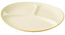 竹中(Takenaka) 皿 ボン ビュッフェ ランチプレート 日本製 イエロー 約27.5×23.7×2.7cm T-26690