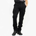 (KOMINE) バイク用 パンツ プロテクトウインドプルーフウォームカーゴパンツ PK-926 防風 秋冬向け 07-926 Black S