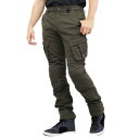 (KOMINE) バイク用 パンツ プロテクトウインドプルーフウォームカーゴパンツ PK-926 防風 秋冬向け 07-926 Olive 3XL