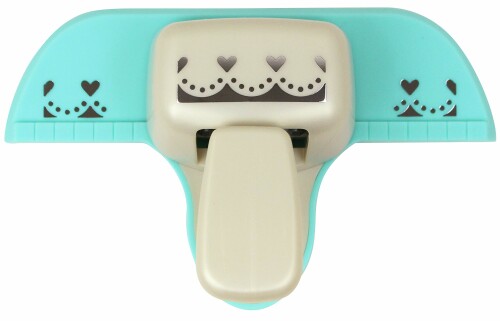 呉竹 クラフトパンチ キュアパンチ ボーダーデコレーション サークル&ハート SBKPB130-9