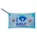 ダイヤゴルフ(DAIYA GOLF) クリアティーケース オーロラ ゴルフ 小物入れ 小物ケース ラウンド小物 ラウンド用品 カラナビ付き ティーホルダー AS...