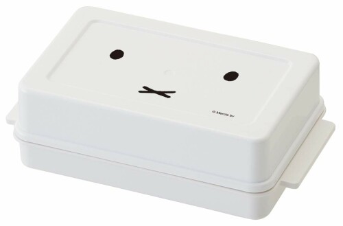 スケーター(Skater) バターケース バター容器 バターカッター ガイド付 ミッフィー BTG1 16x9.5xh5.1cm-A