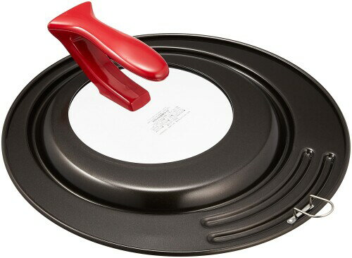 パール金属 ロッソ・ブラック シリコーン加工窓付スタンドパンカバー24~28cm用 PHB-2637