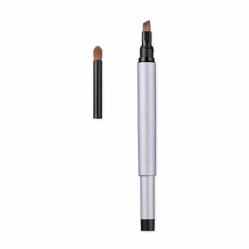 貝印 KAI メイクブラシ アイブローブラシ 毛先を保護し持ち運び可能 000KQ3255