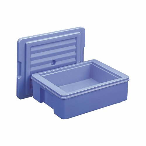 セキスイ おひつ ブルー 外寸483x373xH179mm内寸371x301x深98mm 