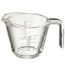HARIO(ハリオ) メジャーカップ・250 実用容量250ml グレー 耐熱ガラス 日本製 MJP-250-GR