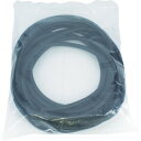 トラスコ中山(TRUSCO) コルゲートチューブ ブラック 内径10.7mm×長さ10m TKCT-10-10