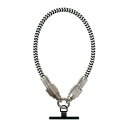サンクレスト CABLE in STRAP ブラック&ホワイト iSB-CHS03