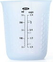 OXO(オクソー) 計量カップ 電子レンジ対応 シリコン メジャーカップ 小 250ml