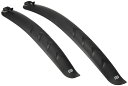 FORCE(フォース) 自転車用 スリムフェンダーセット クロス用 フロント350mm リヤ440mm ブラック 80391
