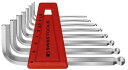 ピービースイスツールズ(PB Swiss Tools) 212H-8 ボール付六角棒レンチセット(パックナシ) 212H-8
