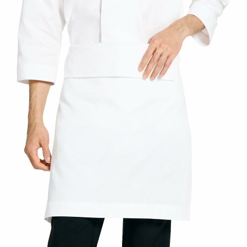 (アルベ) 前掛 DN8913 C-1 ホワイト フリーサイズ F