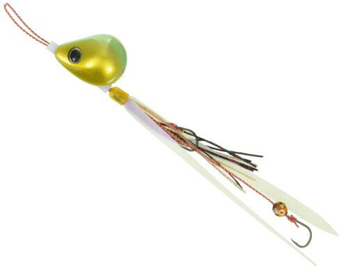 JACKALL(ジャッカル) 爆流 鉛式ビンビン玉スライド 45g F196 チャートグローゴールド/超ケイムラT+