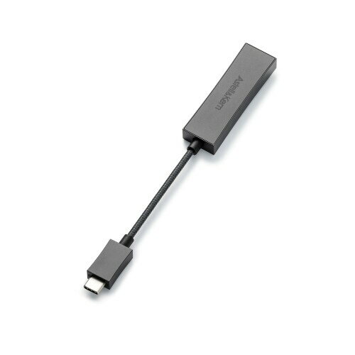 Astell&Kern AK HC3 Dark Gray (ES9219MQデュアルDAC 3.5mm4極マイク入力対応出力搭載ポータブルUSB-DAC) 384KHz32bit/DSD256ハイレゾ対応 バスパワー駆動 Type-C＆Lightning対応