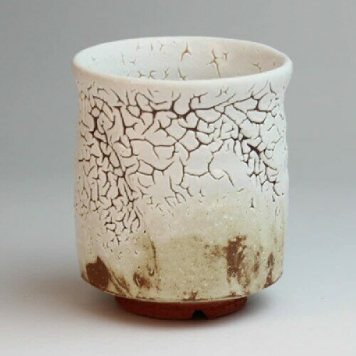 萩陶苑 湯呑み 白 0.34 萩焼 24234