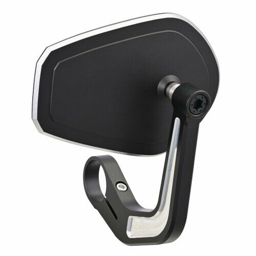 デイトナ(Daytona) バーエンドミラー バイク 耐振 広角 新保安基準適合 ハイビジミラー スリムタイプ Y..