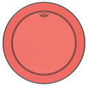 REMO レモ ドラムヘッド ColorTone 22" パワーストローク3#レッド P3-322B
