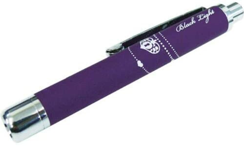 コンテック(kontec) ラバー調ペン型 UV-LED ブラックライト パープル