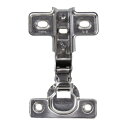 和気産業(Waki Sangyo) ハーフェレ社製 スライド丁番 インセット キャッチ付き メッキ 26mmカップ ?NS-2633