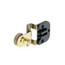 スガツネ工業 ランプ印 キャッチ付 ガラス丁番 GHC34-8型 かぶせ扉用 GHC34-8G 金