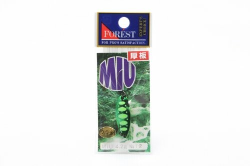 フォレスト(FOREST) MIU(ミュー)ネイティブシリーズ 4.2g No.12 スプーン フォレスト(FOREST) MIU(ミュー)ネイティブシリーズ 4.2g No.12 スプーン