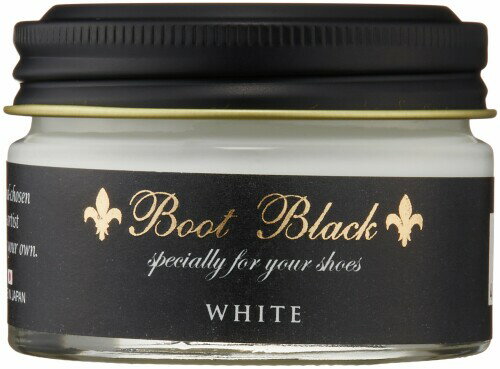 (ブートブラック) COLOR SHOE CREAM BBクリーム55 WHITE(ホワイト) 55g