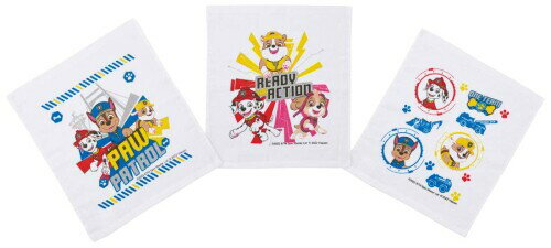 スケーター(Skater) おしぼり タオル 3枚セット パウ・パトロール 23 OAC1T-A