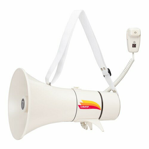 noboru(ノボル電機) ショルダーメガホン 拡声器 ホイッスル音付 TM-208