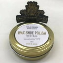 YAZAWA SHOE CARE ワックスシューポリッシュ ニュートラル 50mL