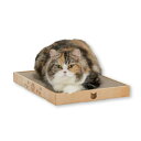 猫壱(necoichi)バリバリパッド ワイドプラス (ライトブラウン) ネコ用