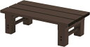 ガーデンマスター(Gardenmaster) アルミ踏み台1段 幅54×奥行26.5×高さ17cm 玄関台 バルコニー ベランダ デッキ 縁台 段差解消 介護 フラワースタンド ガーデンマスター ダークブラウン YM-540S