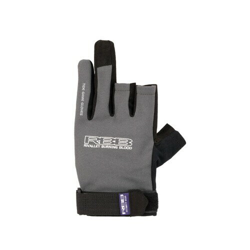 RBB タイドゲームグローブ3C M グレー 7681